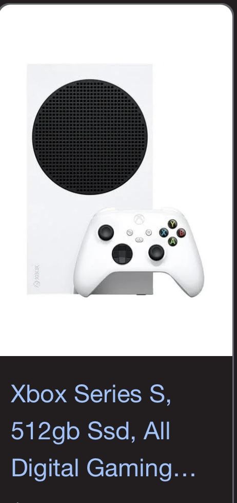 XBOX ONE SERIES S + 2 CONTROLLERS + CHARGING STATION