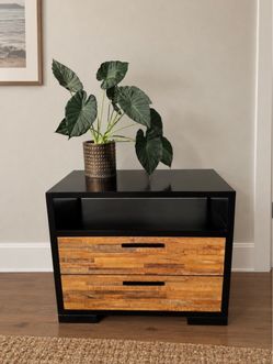 ✨ modern industrial dresser / nightstand ✨ Crate & Barrel