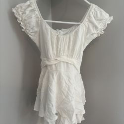 White Dress/jumper