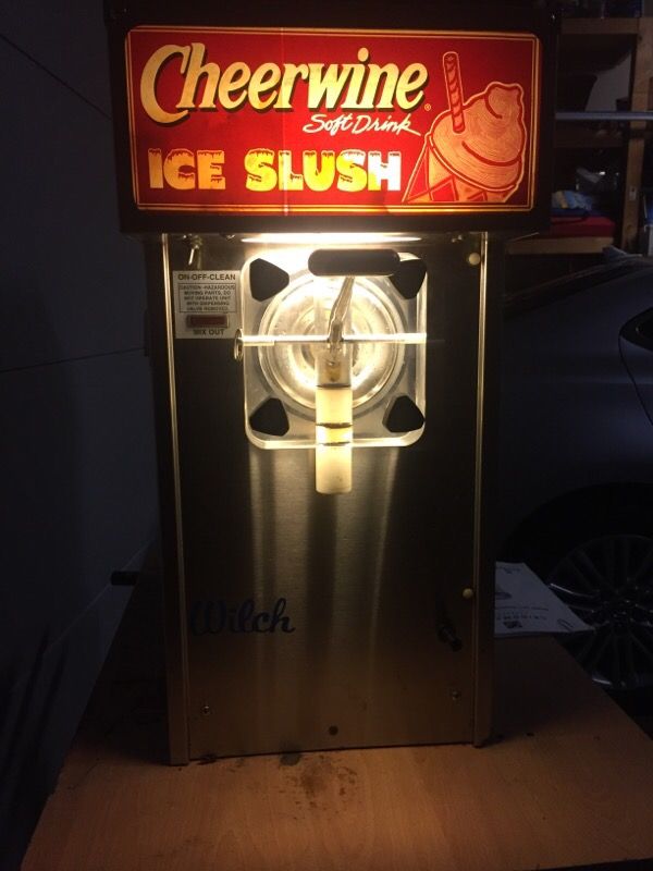 Cheerwine Slushy Machine