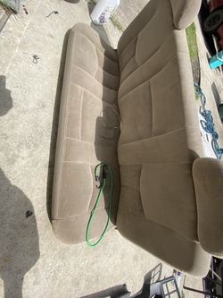 2005 Chevy Ext Cab Rear Seats Tan Cloth