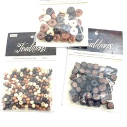 Lot Of Wooden Beads