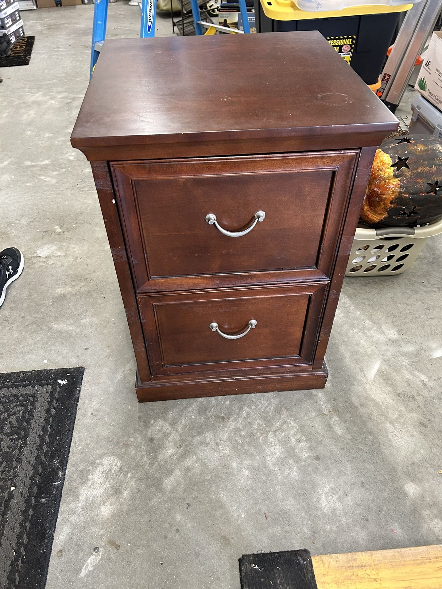 Wood Filing Cabinet 21X22X30 (pending Pick Up)