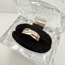 14k Ruby & Diamond Ring 