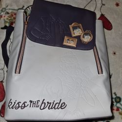  Disney Haunted Mansion Leather  Backpack