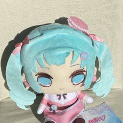 NWT Hatsune Miku Kyurumaru Plush Pink Macaron Ver. 10