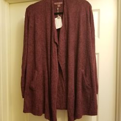 NWT Barefoot Dreams Gorgeous Soft Cardigan XXS/XS