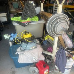 olympic weight bench / bar and weight ls