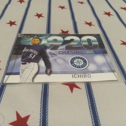 Ichiro Suzuki Baseball Card 