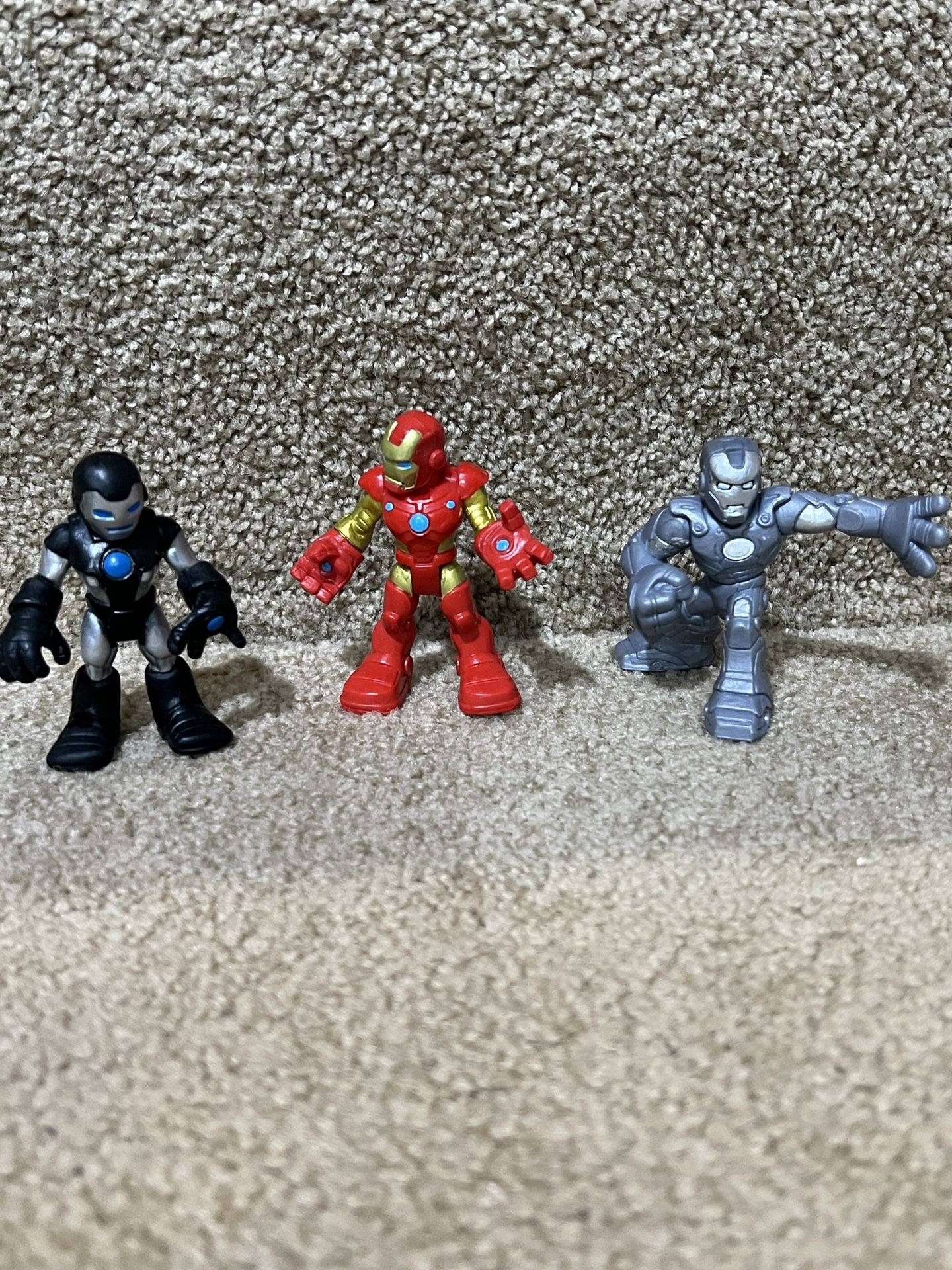 Hasbro Marvel Imaginext Hero Squad IRON MAN WAR MACHINE Hammer drone lot of 3