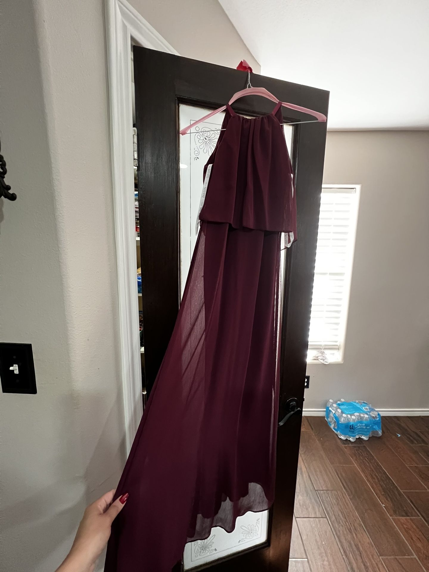 David’s Bridal Junior bridesmaid dress
