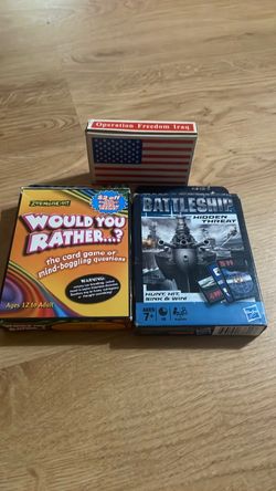 Lot of 3 Board & Card Games