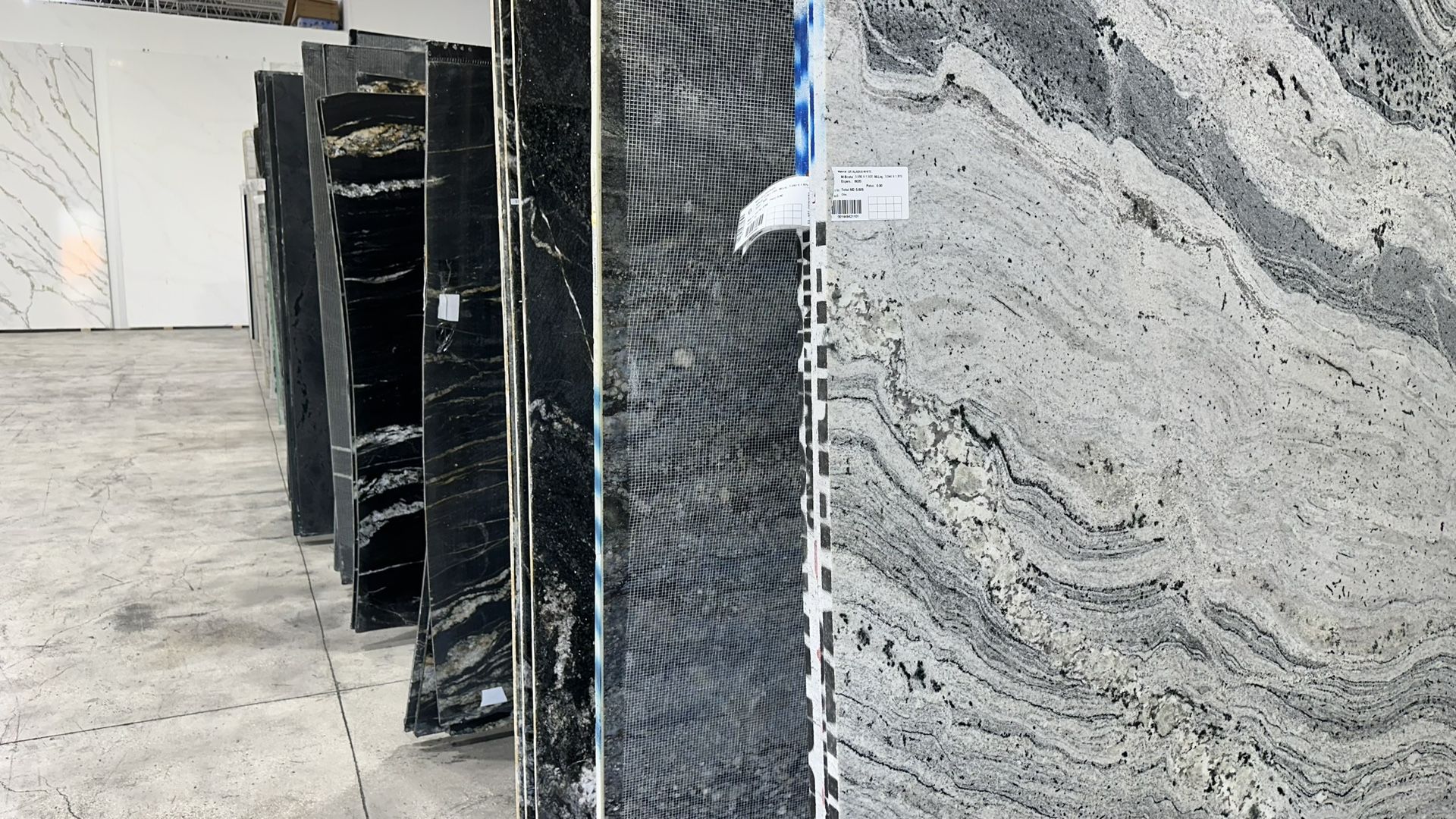CALACATTA QUARTZ JUMBO SLABS TRAMONTANA 127X64 2CM FOR KITCHEN COUNTERTOPS