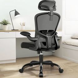 FelixKing Office Chair Ergonomic Desk Chair with Headrest, High Back Computer with Adjustable Lumbar Support and Wheels,Executive Swivel Comfy with fl