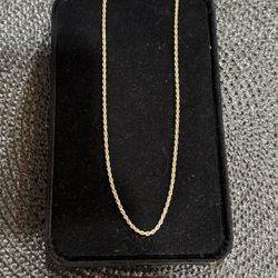 14k Solid Gold Chain 
