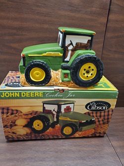 John deere cookie jar