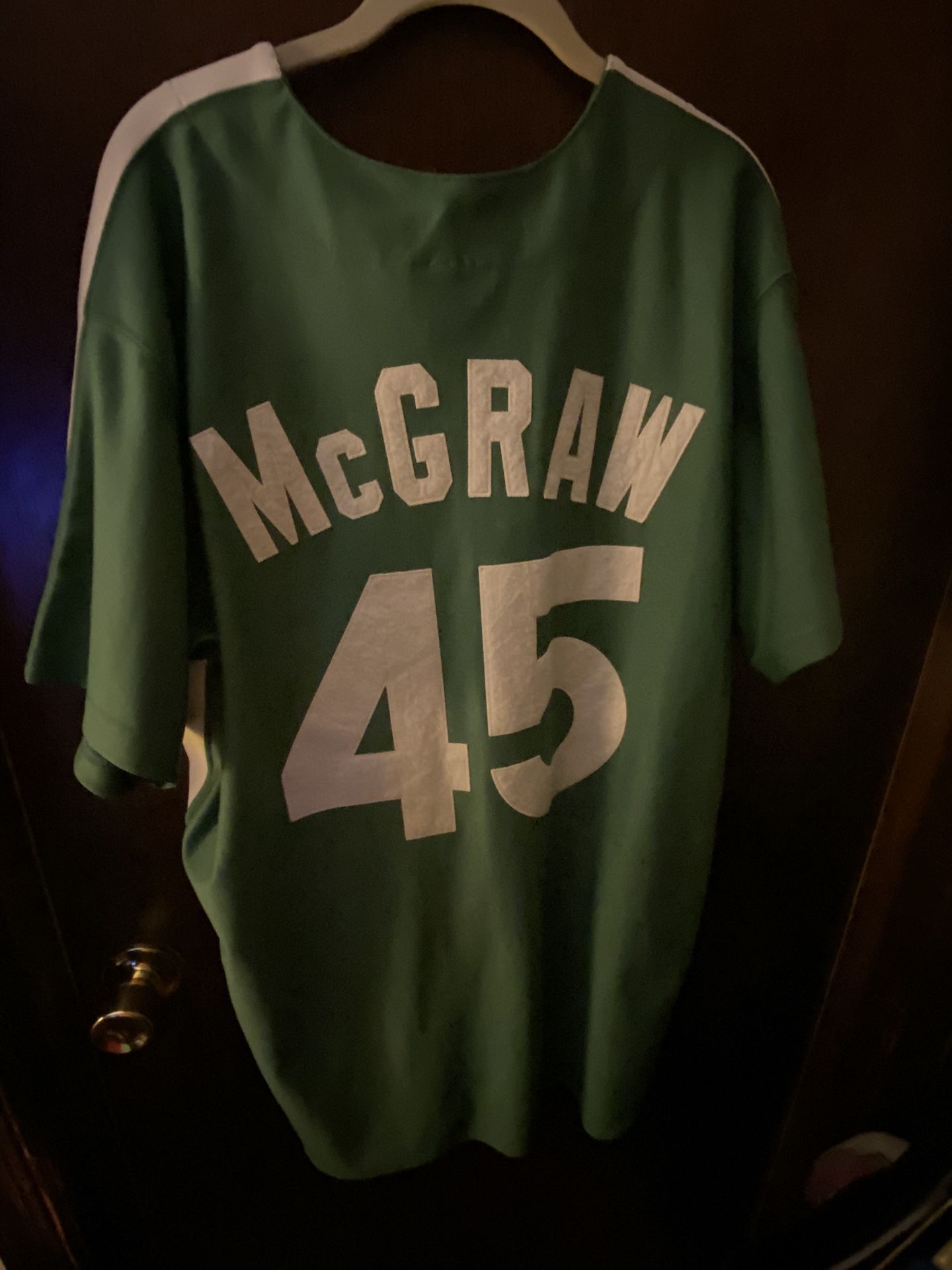 Tug McGraw Phillies Green Jersey for Sale in Southampton