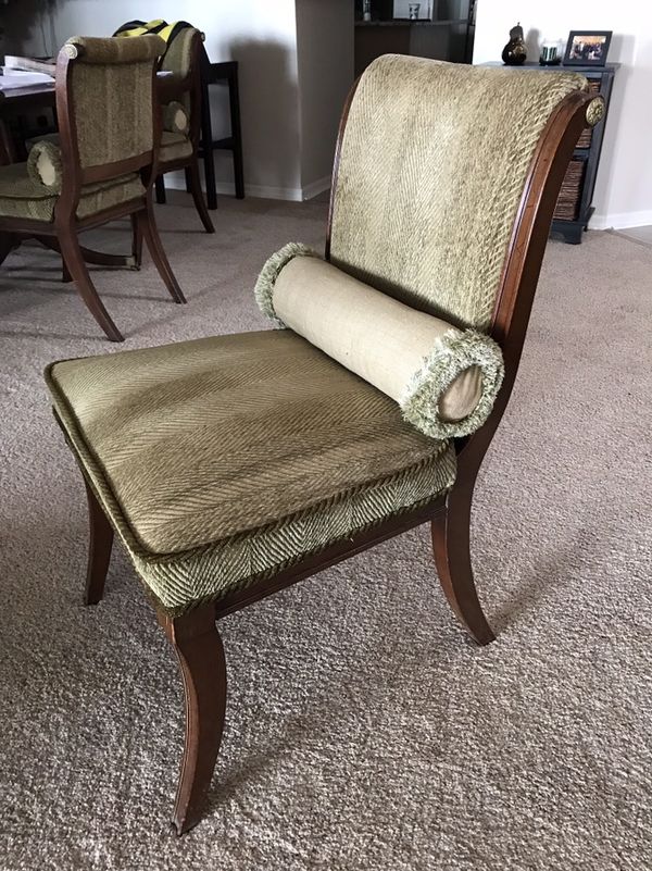 Upholstered Dining Chairs 4 Antique And Bolsters For In Upholstered Dining Chairs 4 Antique And Bolsters For In Orlando Fl Offerup