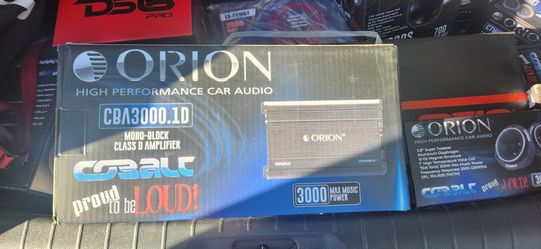 New!! Orion COBALT 3000w 1ch Amplifier