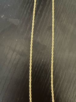 14k rope chain