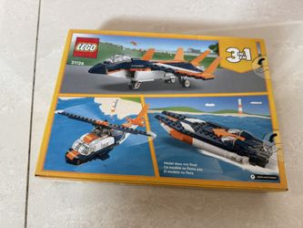 Lego # 31126 supersonic jet creator 3 in 1 OBO