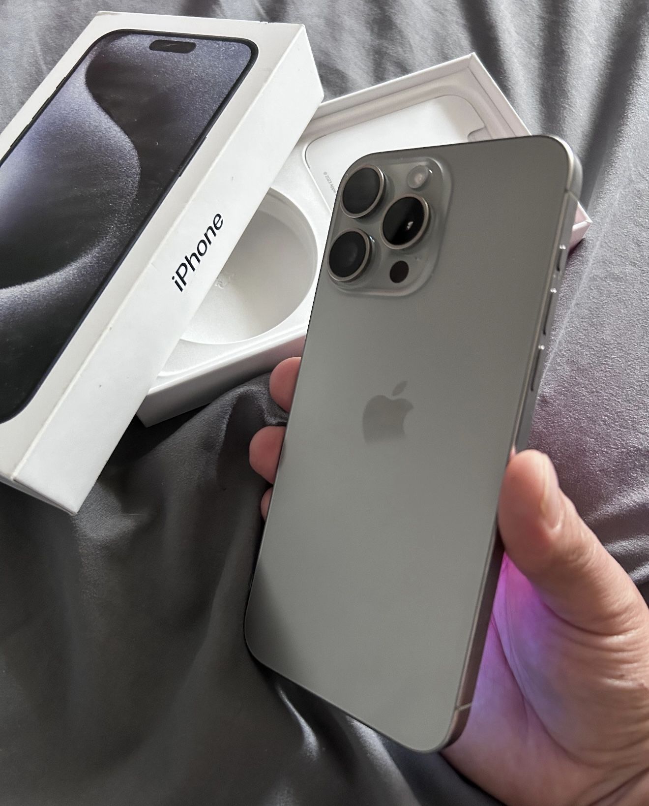 iPhone 15 Pro Max Titanium 