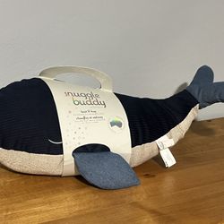 Snuggle Buddy Whale Plush With Removable Warming 