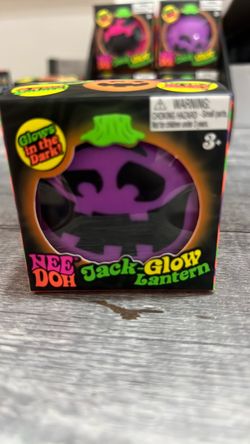 Nee Doh Jack-Glow Lantern Stress Ball Toy