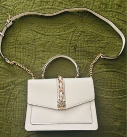 Aldo cream purse