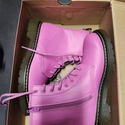 Dr Martens 1460 Y Thrift Pink Boots 