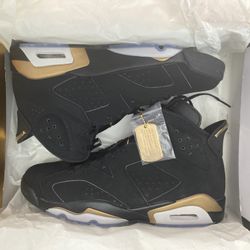 Retro Jordan Dmp Black And Gold