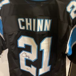 Autographed Jeremy Chinn Jersey
