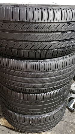 O4 MATCHING MICHELIN TIRES FOR SALE 285/45/22