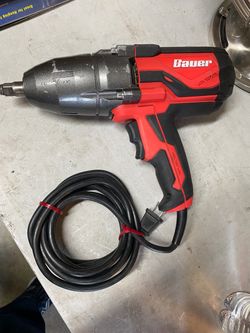 BAUER 8.5 Amp, 1/2 in. Impact Wrench with Rocker Switch