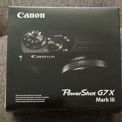 Canon G7 Mark III