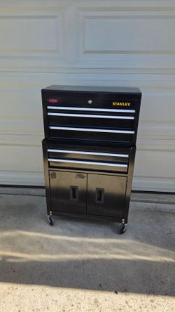 Stanley 5-Drawer Steel Tool Chest Black ( Price Firm!)