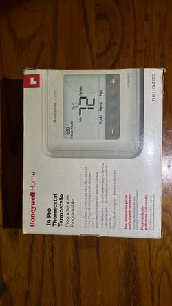 New supply house Honeywell T4 Pro thermostat