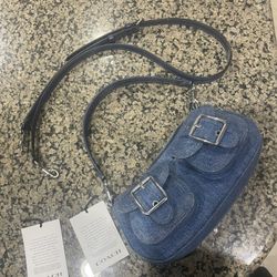 Denim Coach Bag 