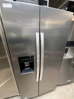 Whirlpool side by side fridge