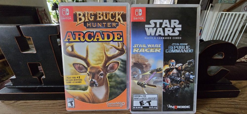 2 Nintendo Switch Games