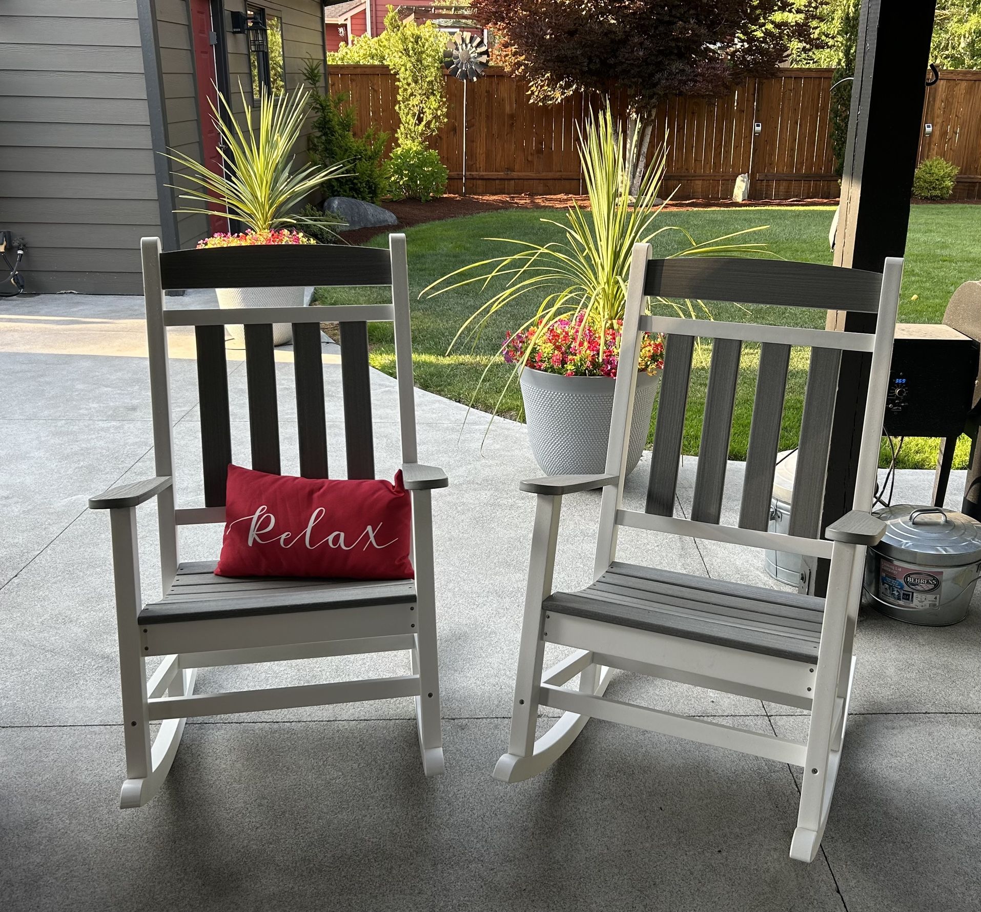 2 Leisure Line Rocking Chairs