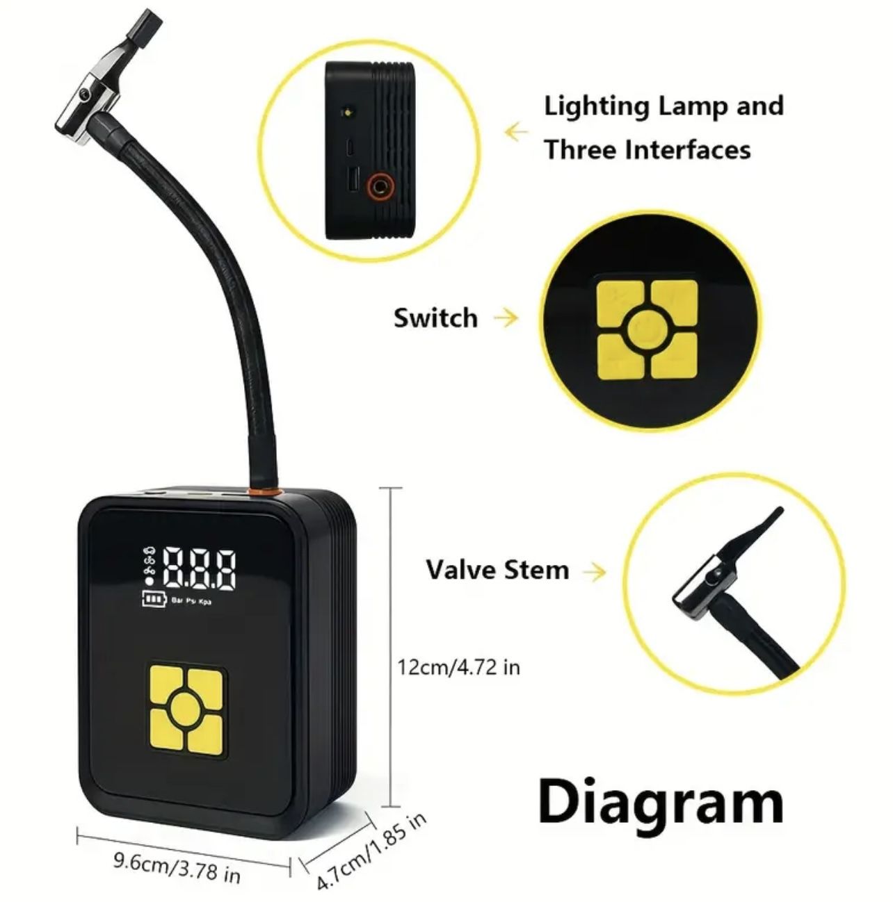 Portable Digital Air Pump