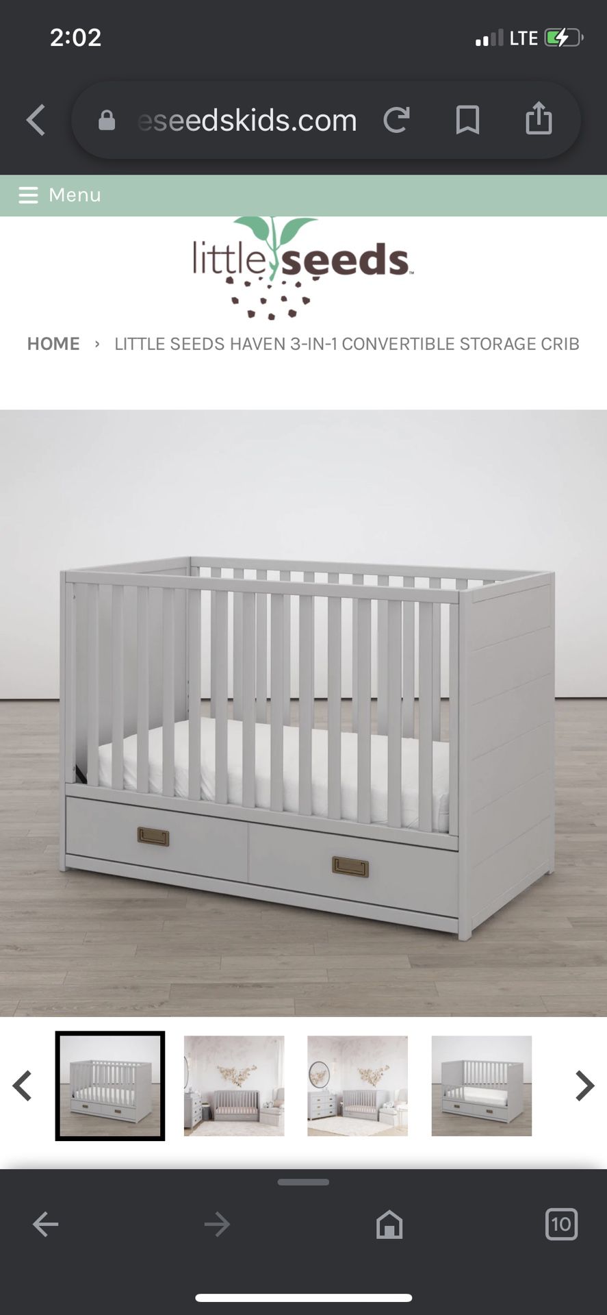New Baby Crib 