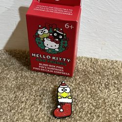 Sanrio Hello Kitty And Friends Stockings Blind Box Enamel Pin OPEN KEROPPI
