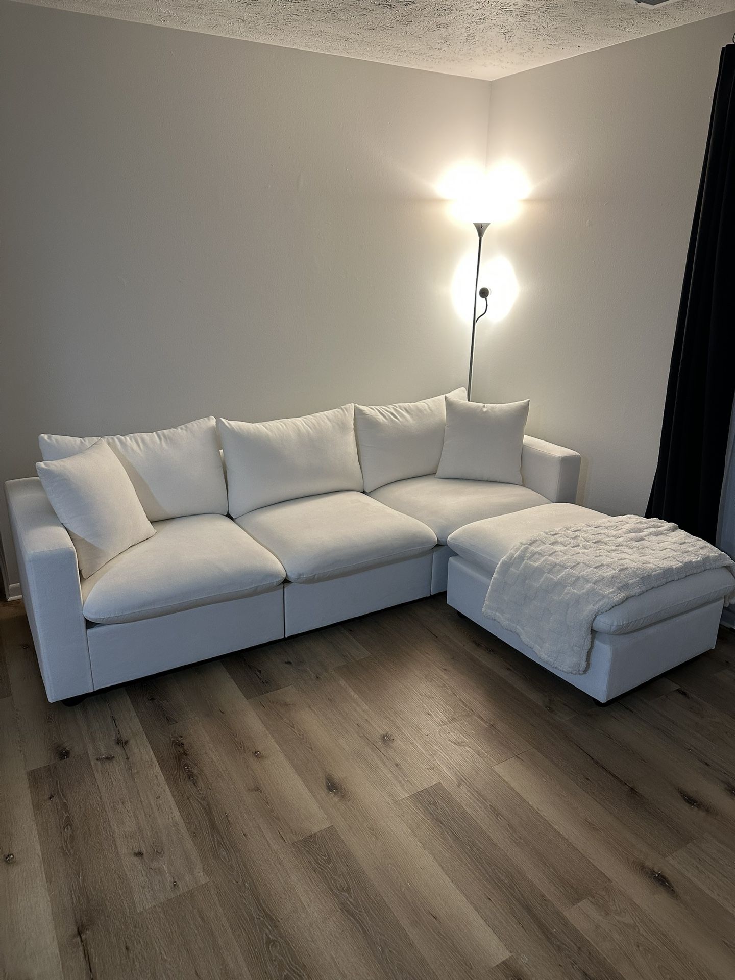 White Sectional Couch
