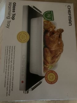 Glass Top Warming Tray