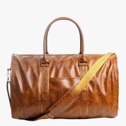 Travel Bag Outdoor PU Leather Luggage