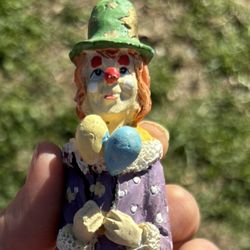 Collectors Glass Clown