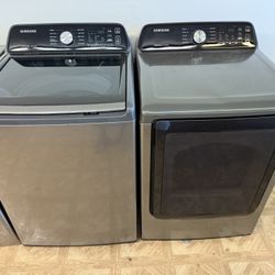 LIKE NEW SAMSUNG WASHER AND DRYER SET. 