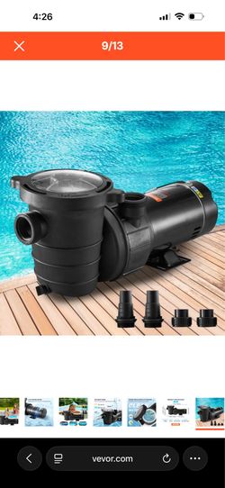 Vevor Swimming pool pump